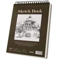 thumbnail image 1 of 9 x 12 inches Sketch Book, Top Spiral Bound Sketch Pad, 1 Pack 100-Sheets (68lb/100gsm), Acid Free Art Sketchbook Artistic Drawing Painting Writing Paper for Kids Adults Beginners Artists, 1 of 15