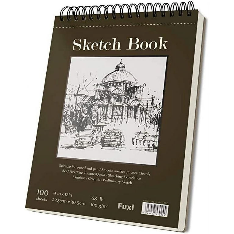https://i5.walmartimages.com/seo/9-x-12-inches-Sketch-Book-Top-Spiral-Bound-Pad-1-Pack-100-Sheets-68lb-100gsm-Acid-Free-Art-Sketchbook-Artistic-Drawing-Painting-Writing-Paper-Kids-Ad_e0d648a5-4d51-437f-8417-11db137a3f23.910e8ebbd978daf98827f1ae13b89492.jpeg?odnHeight=768&odnWidth=768&odnBg=FFFFFF