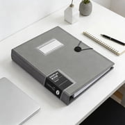 9 x 13 Inch Binder with Plastic Sleeve, A4 Display 30 Pockets Portfolio Binder Folder Presentation Book with Plastic Sheet Protector Sleeve, Documents Organizer