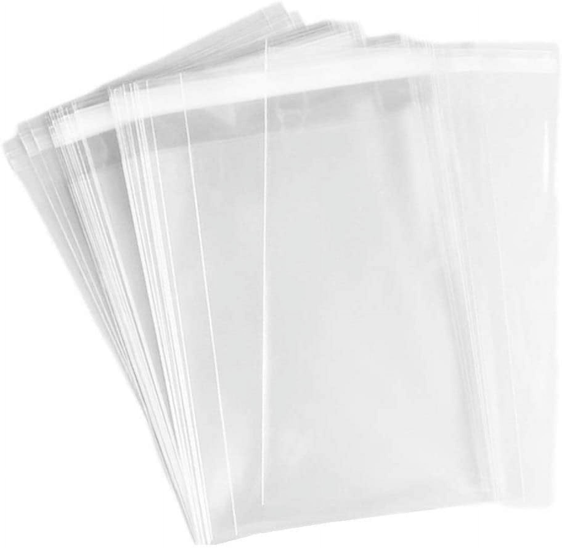  Large Cellophane Treat Bags,12x16 Inches Clear Cello
