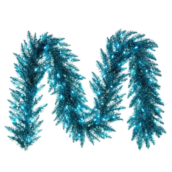 9 x 14" Aqua Tinsel DuraL 100WW