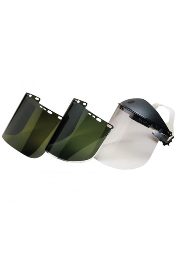 9 x 15.5 in. 9154 Chin Visor - Clear