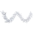 thumbnail image 1 of 9' x 16" Flocked Winter Twig Garland, 1 of 1