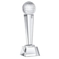 thumbnail image 1 of 9 x 2.8 Inch Crystal Glass Golf Trophy for Adults Kids Golf Tournament Table Desktop Decor, 1 of 4