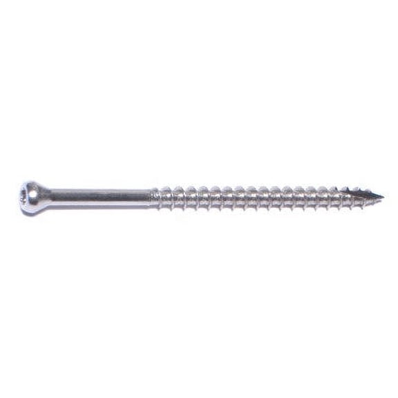#9 x 3" 304 Stainless Star Drive Trim Head Screws WSTSS-035 (20 pcs.)