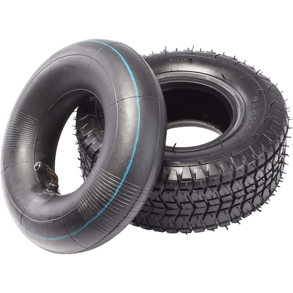 9 x 3.50-4 Tire & Tube Set for Skateboard Scooter Go Kart ATV