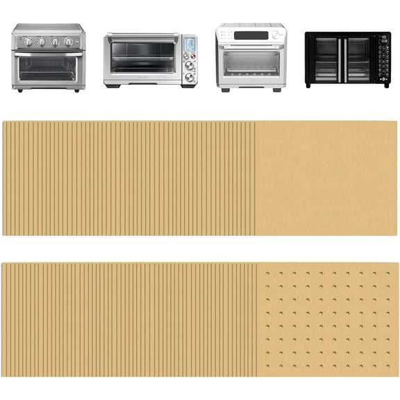 9 x11 inch Paper Liners Disposable 170 count, Perforated&Unperforated Sheets Combo, 85-Pcs Each, Accessories for , Emeril, , , , Gowise