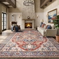 thumbnail image 1 of CHITOOMA 9'x12' Boho Area Rugs for Living Room, Machine Washable Area Rug with Non-Slip Backing, Stain Resistant Non-Shed Carpet for Bedroom, Dining Room, Dorm, Office, 1 of 12