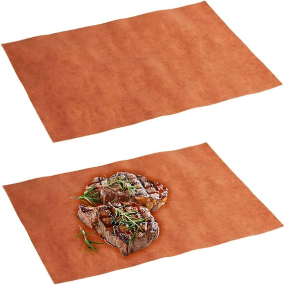 9"x12" Peach Brown Butcher Steak Paper - Food Service Wrapping Paper for Butcher, Freezer Paper, Restaurants, Food Service, Butcher Paper, Meat Paper, Freezer Wrap (400)