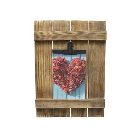 9"x12" Rustic Farmhouse Distressed Wood Picture Frame Alternate Photo Holder Desk Decor Display Stand for your pictures Collage