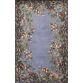 thumbnail image 1 of 9'x13' Lavender Hand Tufted Bordered Floral Indoor Area Rug, 1 of 3