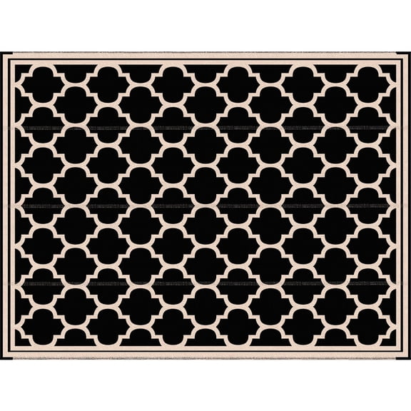 9'x18' Carpet - Quick - Clean Reversible - Camping, Deck Time - Liquid - Repellent Surface