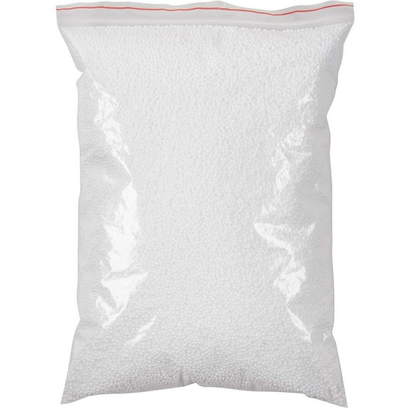 Juvale Foam Beads for Slime Slime Making Supplies & Polystyrene Foam Pellets - Bean Bag Refill Beads & Packing Balls for Party Decorations & DIY Craft Projects - 90,000 Count, 0.08-0.12 in, White