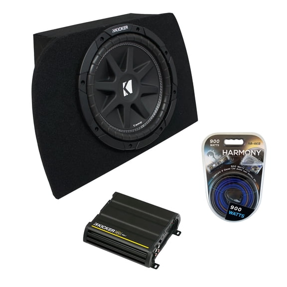90-05 Mazda Miata MX-5 Convertible Kicker Comp C10 Single 10 Sub Box CX300.1 Amp - Factory Certified
