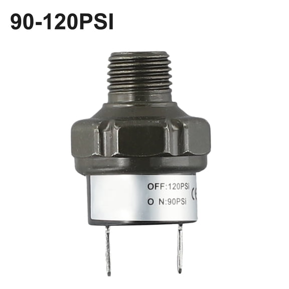 90-120PSI Air Pressure Switch Tank Mount Thread 1/4" NPT 12V/24V For Train Horn