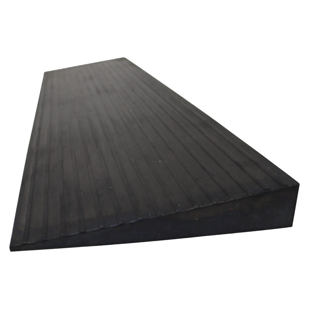 90*14*1.5CM Threshold Ramp Non-slip Solid Rubber Black Can Be Cut ...