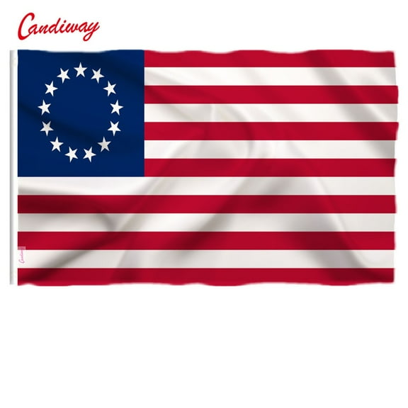 90*150cm Aged 13 Star BETSY ROSS Colored Flag