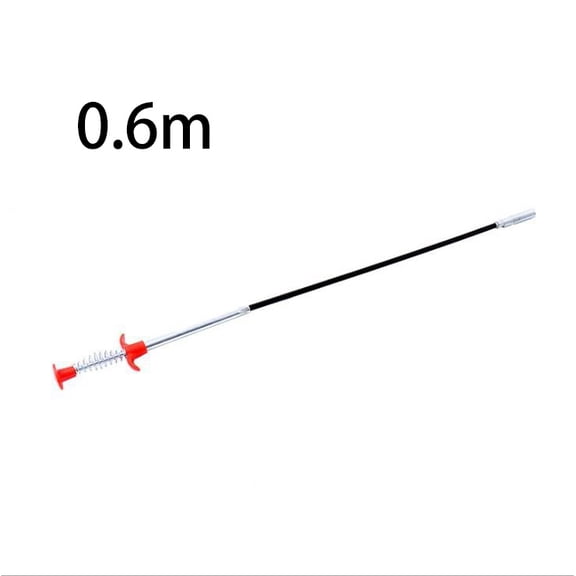 90/160cm Multifunctional Pipe Dredging Tool Bendable Drain Auger Sewer Hair Cleaning Claw Spring Loaded Grabber Pickup Pipe Tool