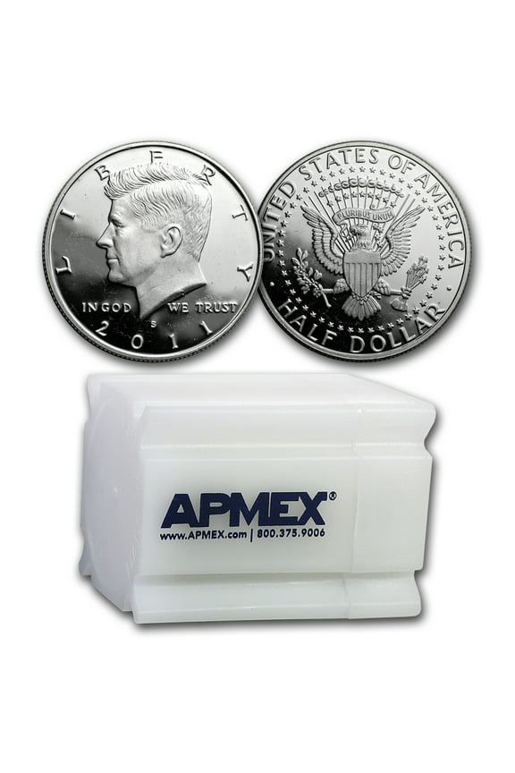 90% 1992 to Date Silver Kennedy Half Dollar 20-Coin Roll Proof