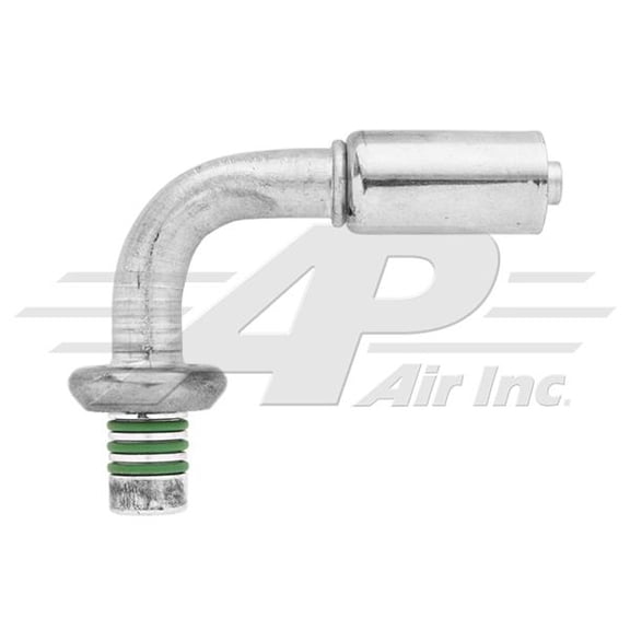 90 #6 Male Springlock for Reduced Diameter Hose