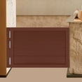 thumbnail image 1 of 90*60cm Brown Partition Door, Partition Half Door for Houses, Kitchens, Partition Door for Doorways, 1 of 18