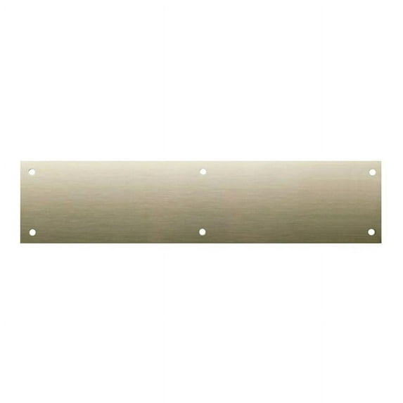 90-6X 34-609 6 x 34 in. Antque Brass Kick Plate