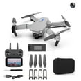 thumbnail image 1 of FPV RC Drone with 1080P HD Camera Live Video 120°Wide-Angle WiFi Quadcopter with Gravity Sensor, Voice & Gesture Control, Altitude Hold, Headless Mode, 3D Flip RTF 2 Batteries, 1 of 9