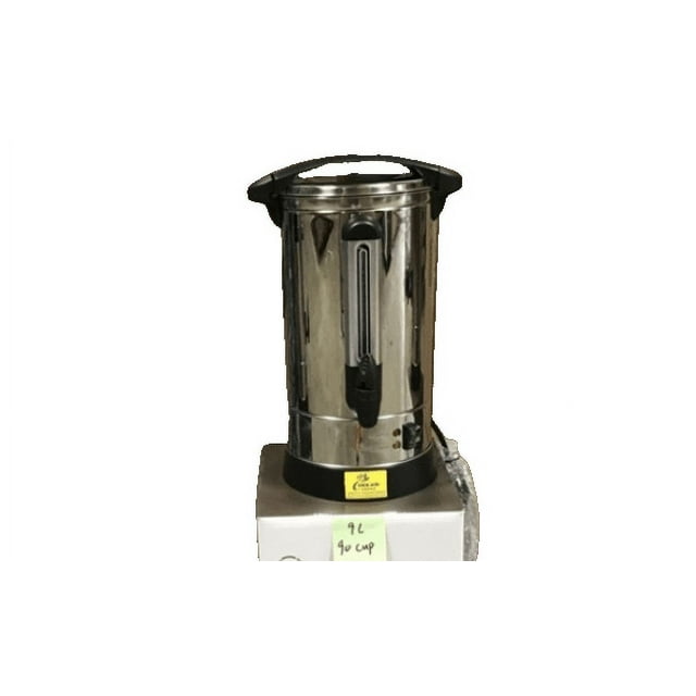 90 Cup 9L Electric Coffee Maker Urn Machine Stainless Brewer Cafe Office NSF 012CWU09