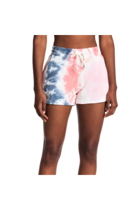 90 DEGREE BY REFLEX Women's Tie Dye Cotton Athletic Shorts