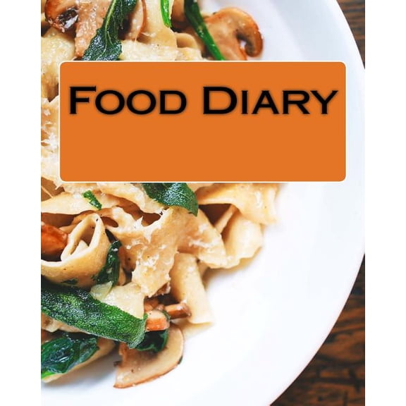 Food Diary 90-Day Volume 13 Paperback 1541359844 9781541359840 Health Fitness Books