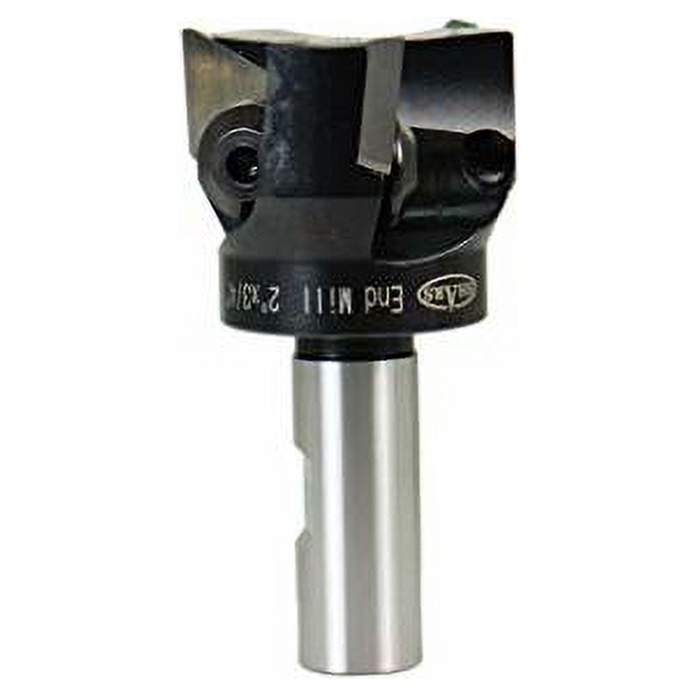 90 Degree 3/4" Shank Indexable End Mill With 3PCS TPG43 Carbide Insert