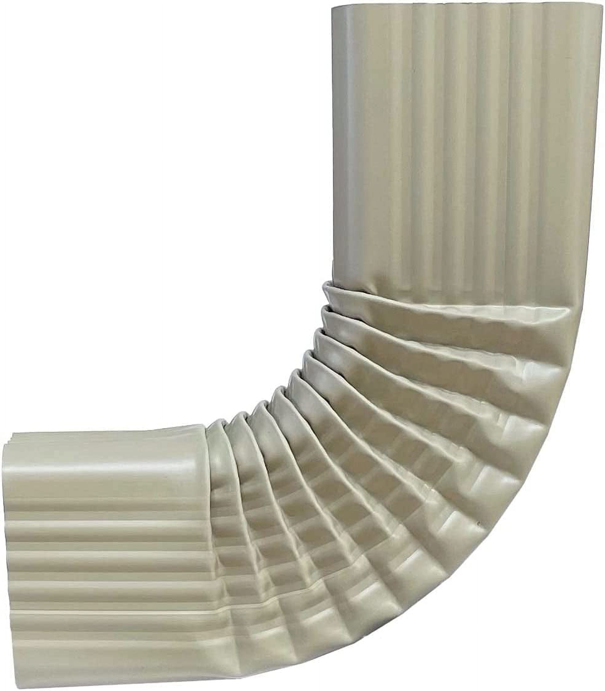 90 Degree Aluminum Downspout Gutter Elbow B (3x4 Inches, Wicker ...