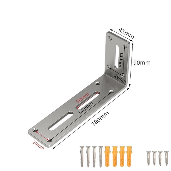 90 Degree Angle Bracket Corner Bracket Joint Fastener Furniture Door Cabinet
