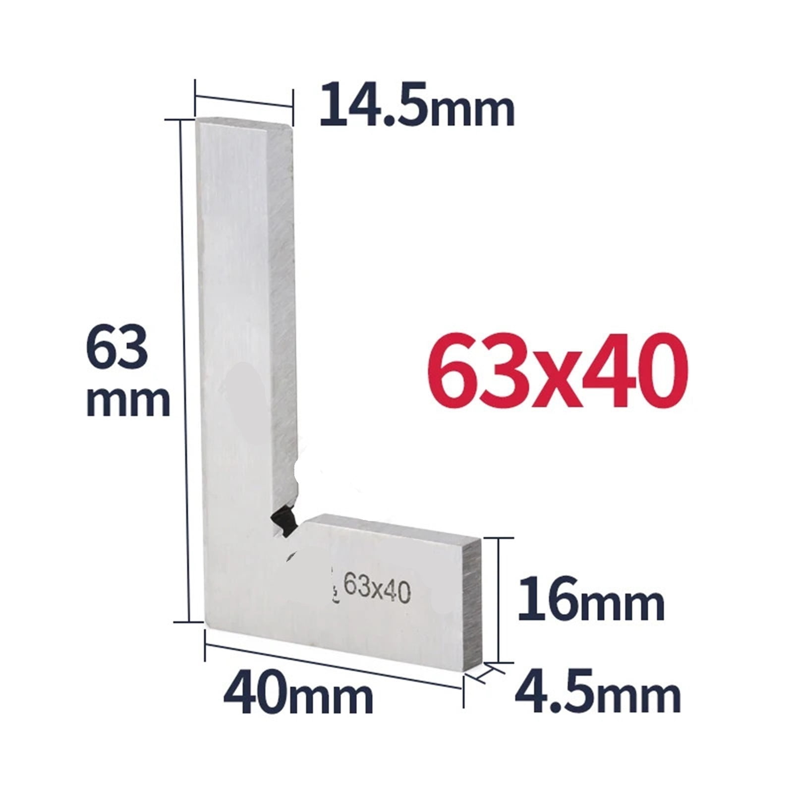 90 Degree Angle Knife Edge Square Metal Square Squads Right Angle Ruler ...