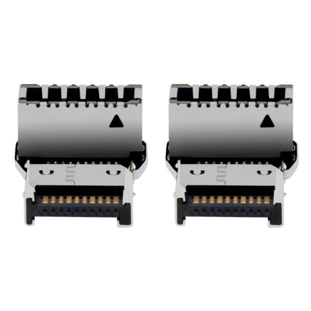 90 Degree Angled USB 3.2 Type E Internal Connectors Male And Female ...