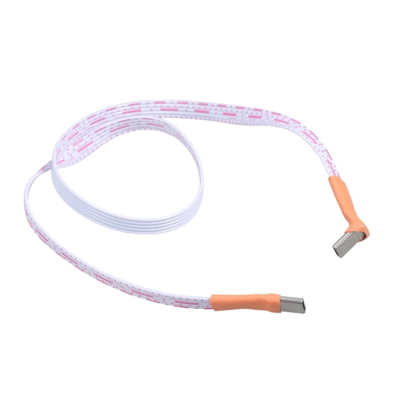 90 Degree Angled USB C Cable Flat Flexible Cord 480Mbps Data Transfer Ideal for Tight Space Phone FPV Setups Electronics
