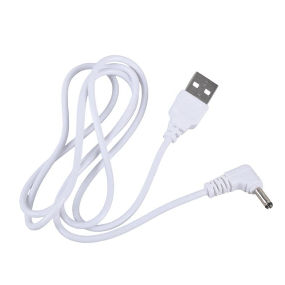 90 Degree Angled USB Charging Cable 3.5mm Outlet For Routers Security Cameras Dense Space Installation