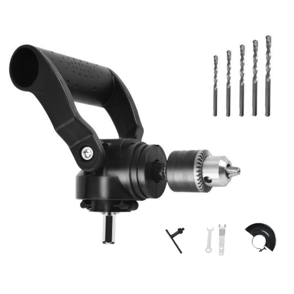 90 Degree Angles Drill Attachment Universal Corner Drill Adapter Simple Operate for Tight Space & Efficient Screwdriving
