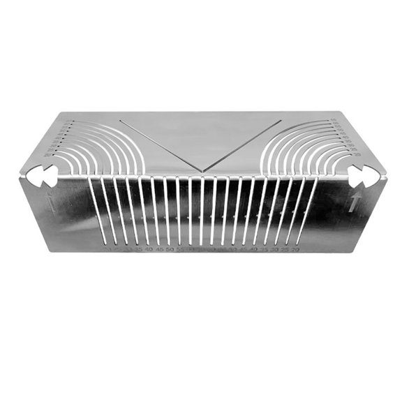 90 Degree Arc Angle Marking Ruler Tool With Marker Pen For Precision Work 20-65 Fangkenuo