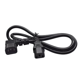 90 Degree Bend C14 Plug To C13 Power Cord PDUs Styles Black Power Extension Cable For Server Rack And Home Appliances