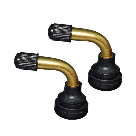 90 Degree Bent Rubber Base Tire Valves Stem PVR40 50 60 70 Tyre Valves Stem