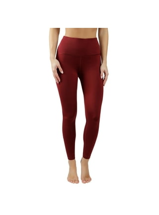 Women's Fleece Lined Leggings Solid Colors Winter Thick Warm Thermal  Stretchy