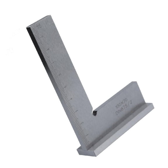 90 Degree Carpenter Square with Measuring Scale Machinist Ruler