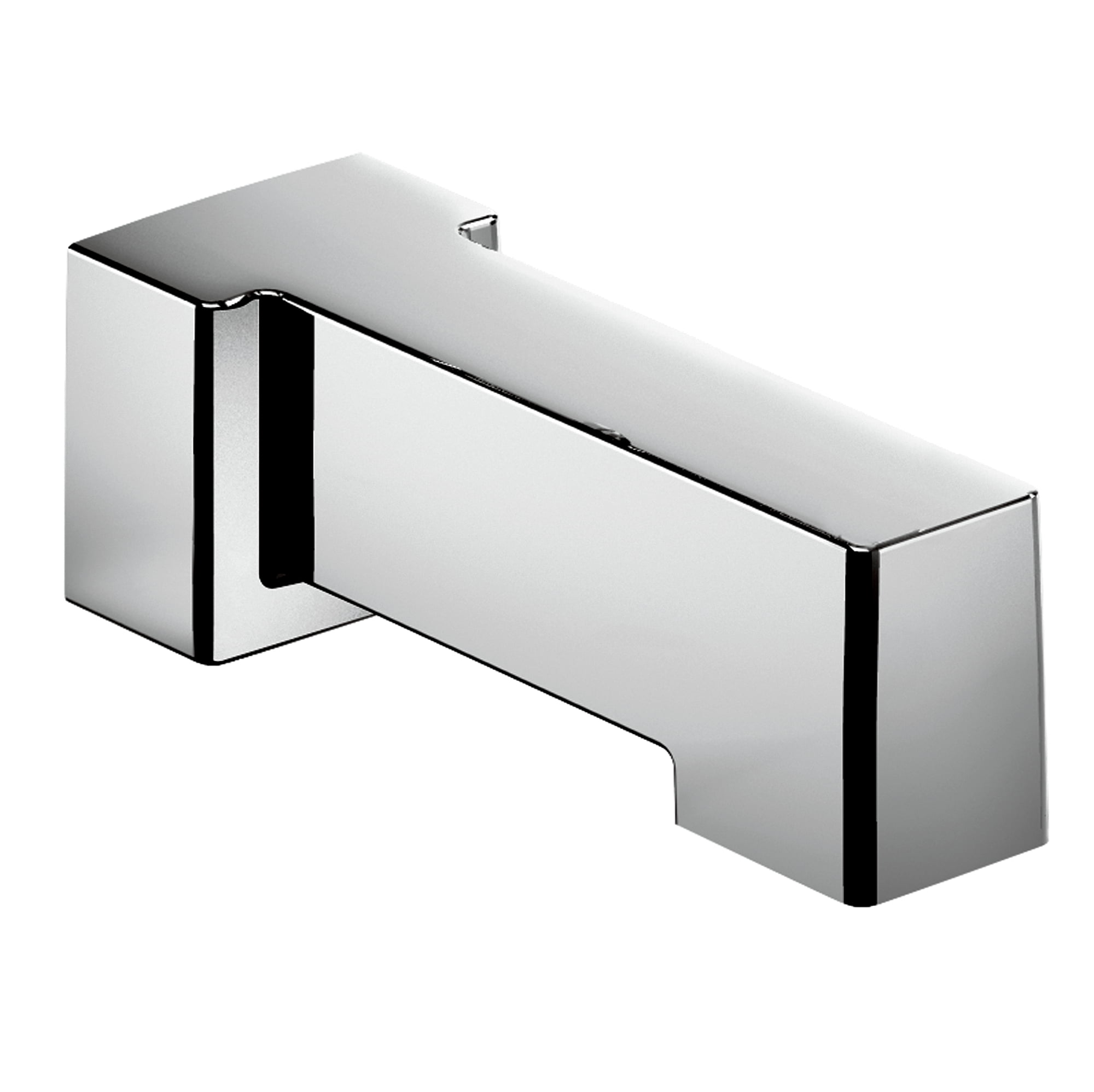 Chrome 90 Degree Wall Mounted Tub Spout with Diverter