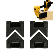 90 Degree Clamp Adapter for DEWALT Medium Trigger Clamps, Quick-Release Accessory for 6" and 12" Clamping, Workshop Efficiency, 2PCS