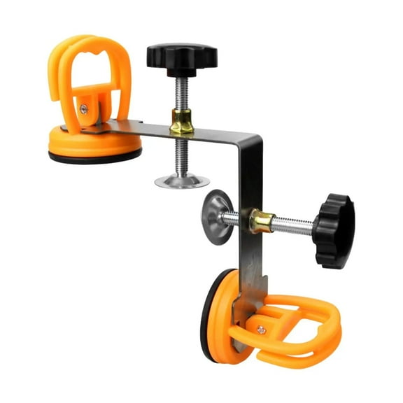 90 Degree Countertop Seam Setter Professional with Suction Cups Right Angle for Slab Tile Granite Glass Marble Stone ,Precision Adjustment