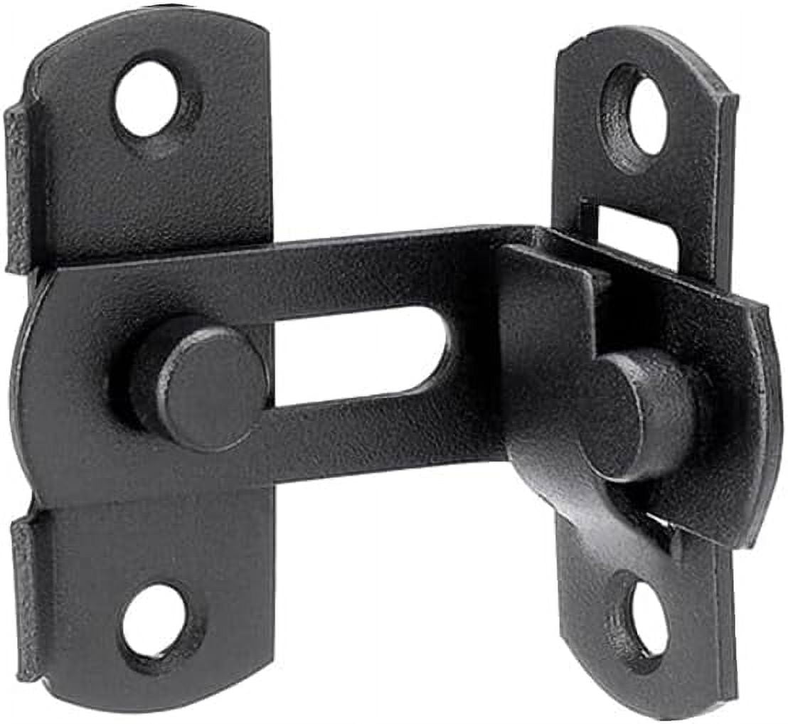 90 Degree Door Latch Sliding Screen Door Latch Barn Door Lock Hasp Latch Clasp Lock Pocket Door