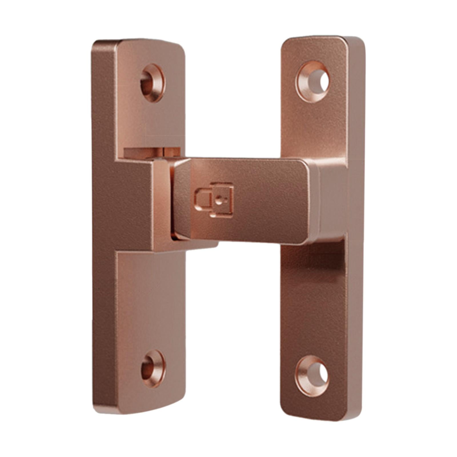 90 Degree Door Latch with Screws Metal for Gate Hotel Garden Barn Sliding Door Red