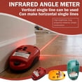 thumbnail image 1 of 90-Degree Electronic Laser Level, Red Infrared Right-Angle Ground Line Projector With High-Precision, Bright & Stable Laser For Floor, Wall Alignment, Home Renovation,, 1 of 5