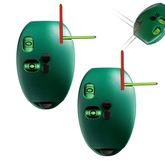 90 Degree Electronic Red Light Scale, Red Light Level Green Light Level, Self-leveling Line,Parallel Line Suitable for Construction Portable